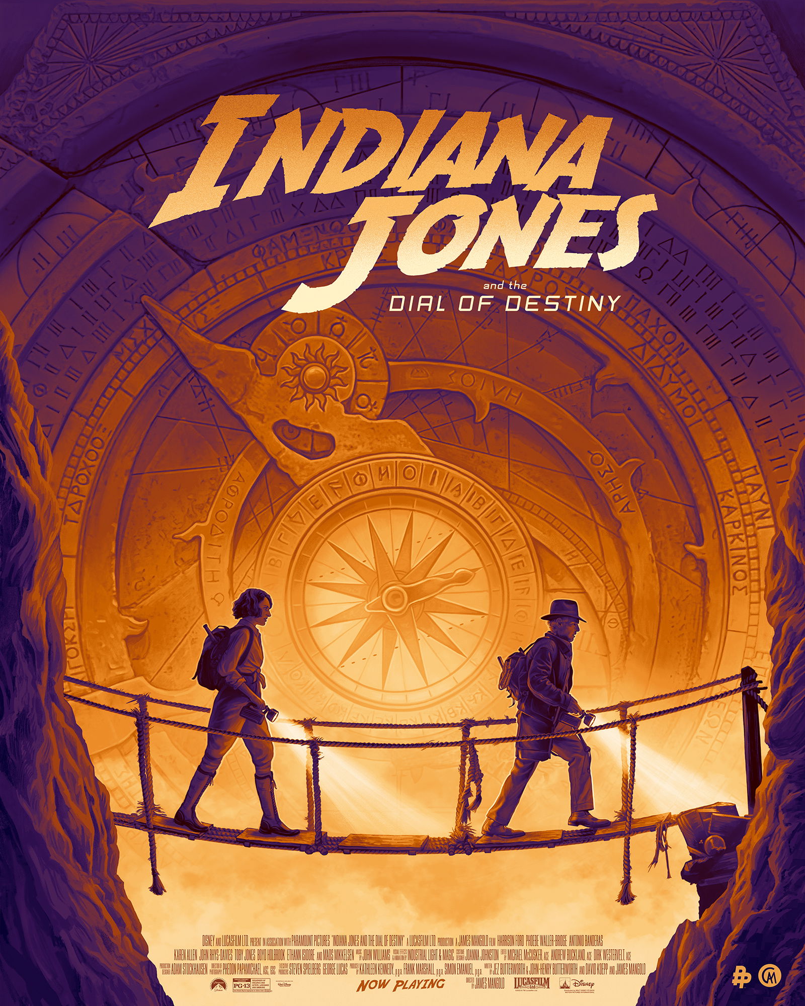 Artwork by Disney/Lucas – Indiana Jones & The Dial Of Destiny