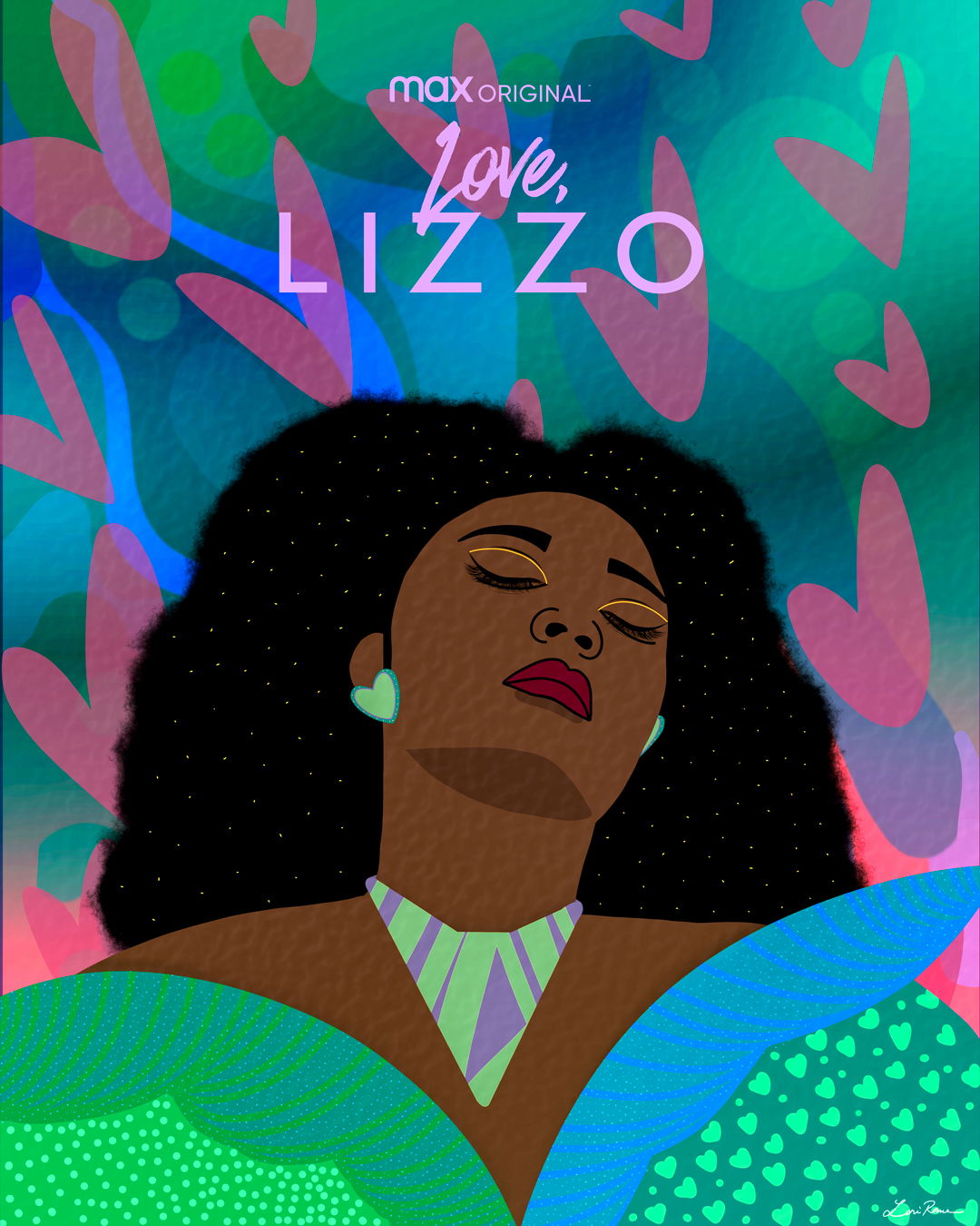 Artwork by HBO Max – Love, Lizzo