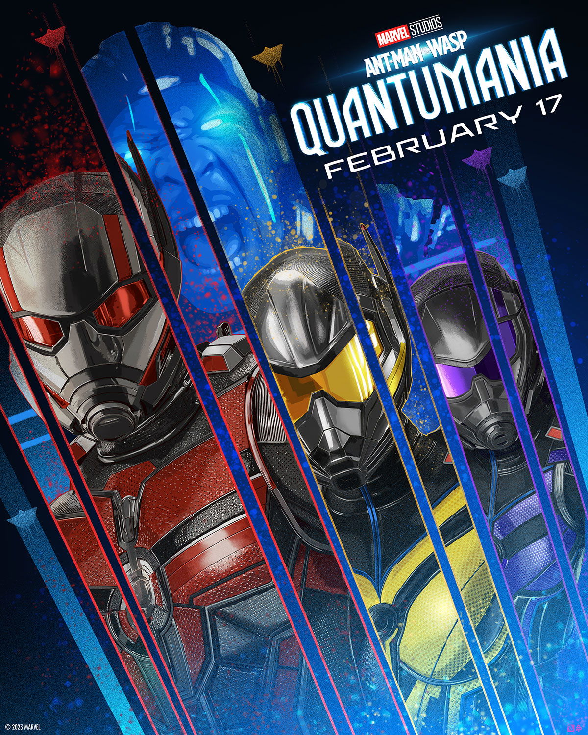 Artwork by Ant-Man & The Wasp: Quantumania