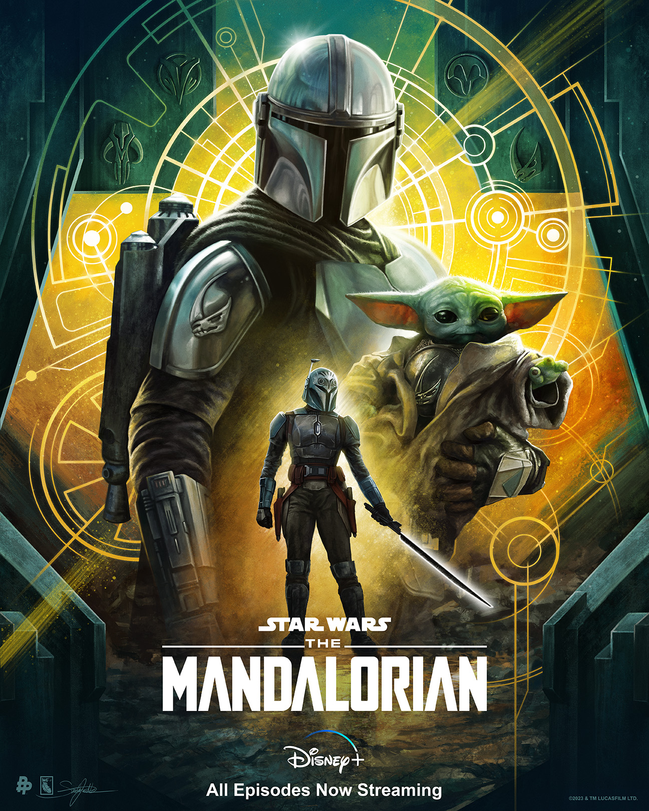 Artwork by Disney Plus/Lucas – The Mandalorian 3 – Pt 2