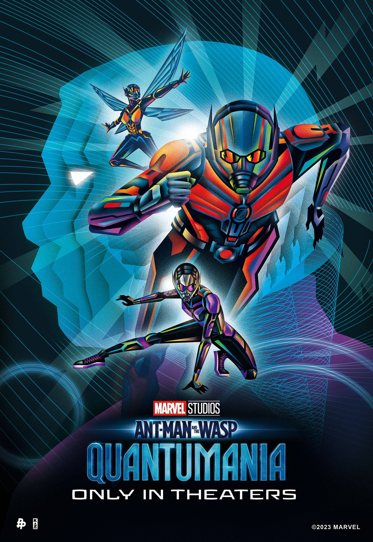 Artwork by Ant-Man & The Wasp: Quantumania – Cinema Partnerships