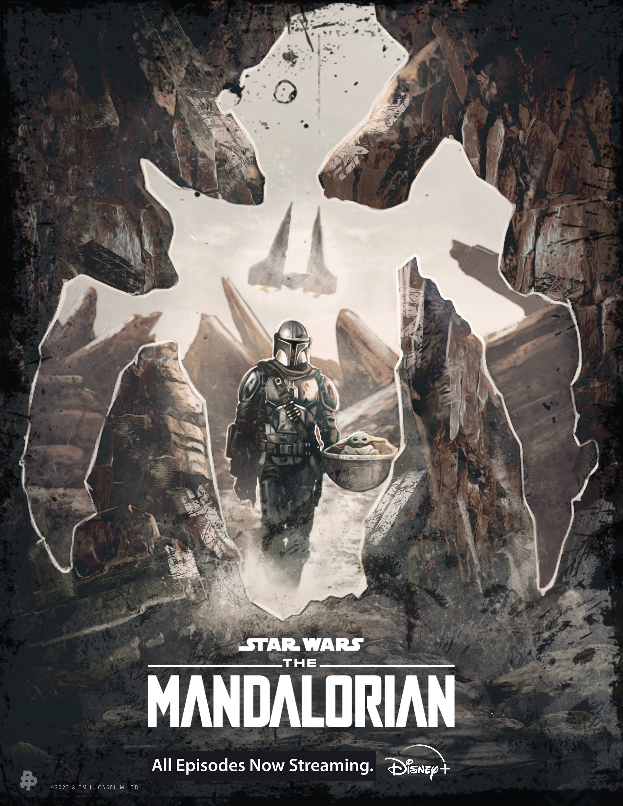 Artwork by Disney Plus/Lucas – The Mandalorian 3 – Pt 2