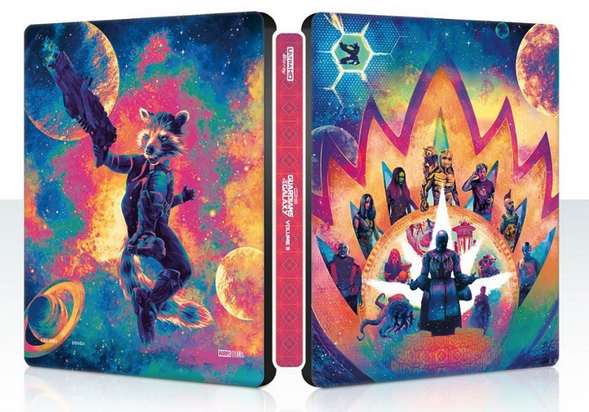 Artwork by Marvel Studios – Guardians Of The Galaxy Vol. 3 Best Buy Exclusive Steelbook