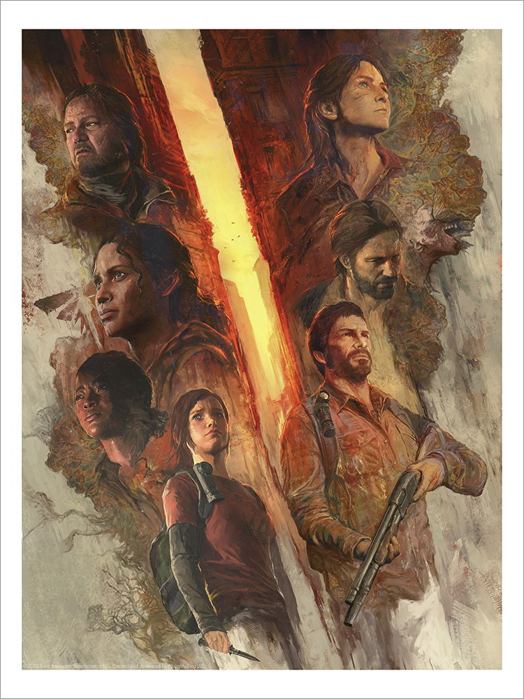 Artwork by Naughty Dog – The Last of Us 10th Anniversary