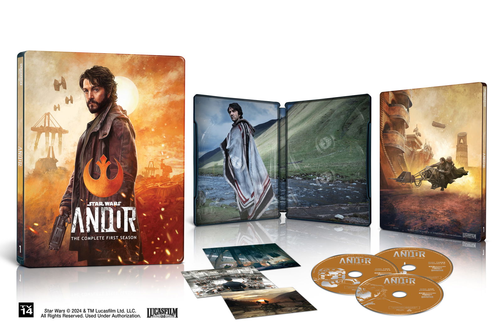 Artwork by Andor Season 1 Steelbook