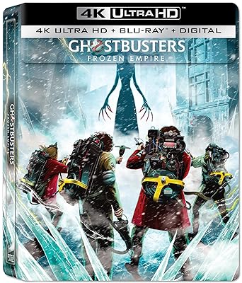 Artwork by Ghostbusters: Frozen Empire Steelbook