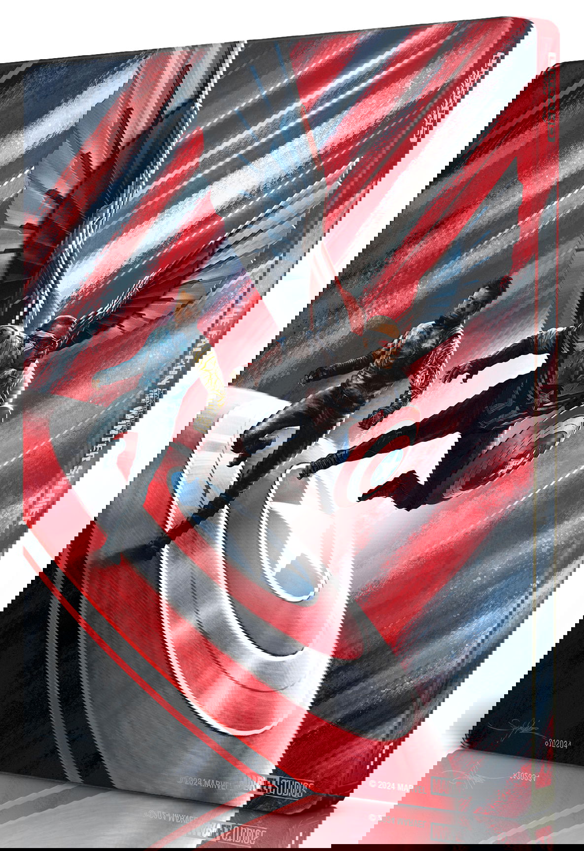 Artwork by The Falcon & the Winter Soldier Steelbook