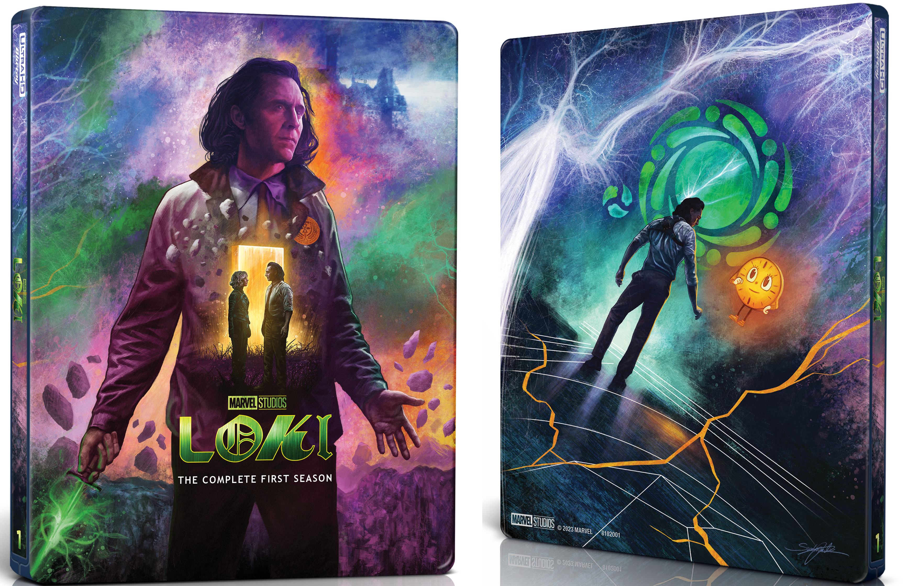 Artwork by Loki Season 1 Steelbook