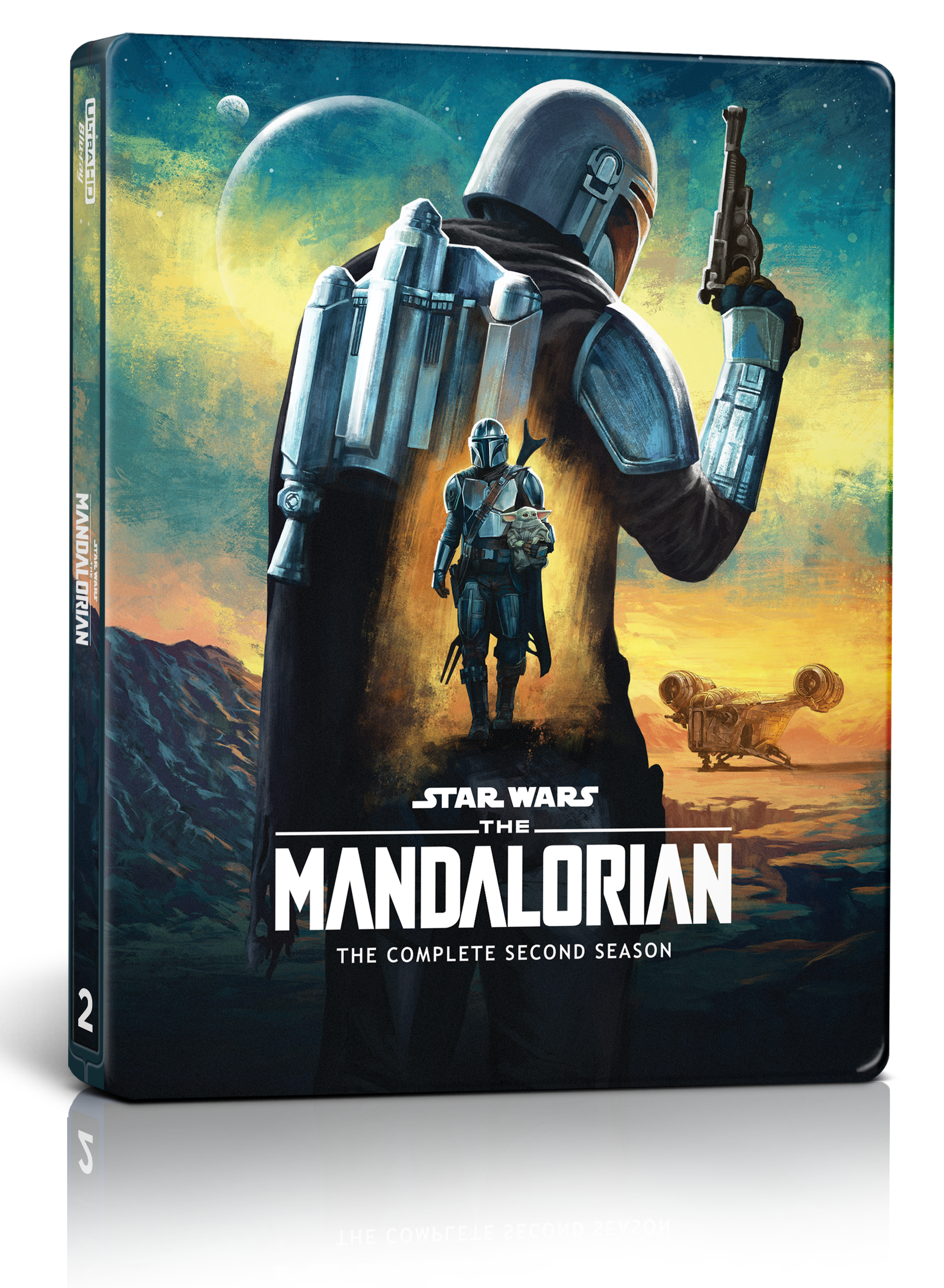 Artwork by The Mandalorian Season 2 Steelbook