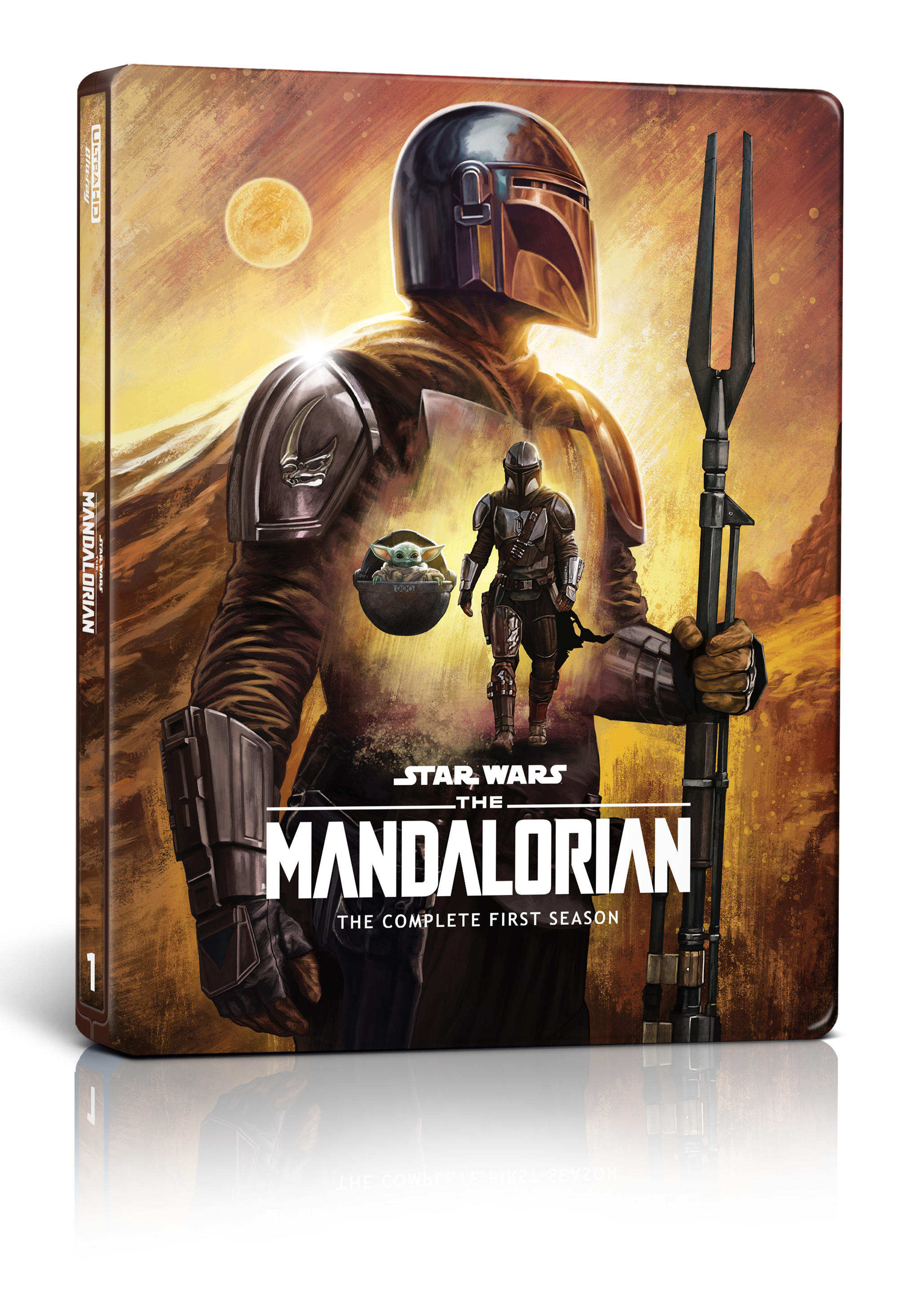 Artwork by The Mandalorian Season 1 Steelbook