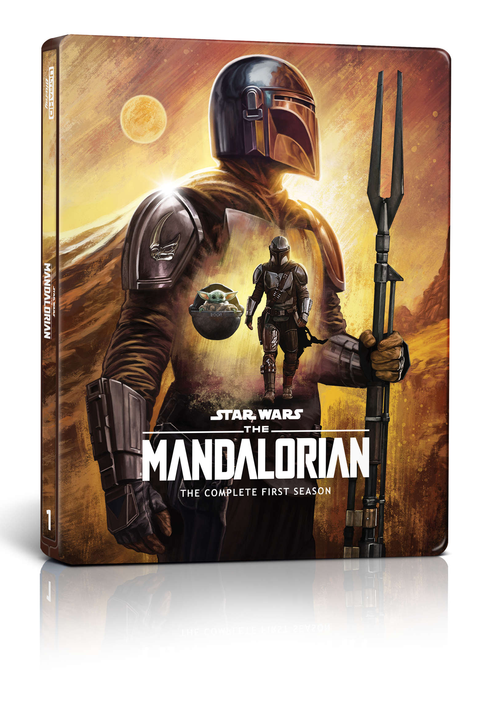 Artwork by The Mandalorian Season 1 Steelbook