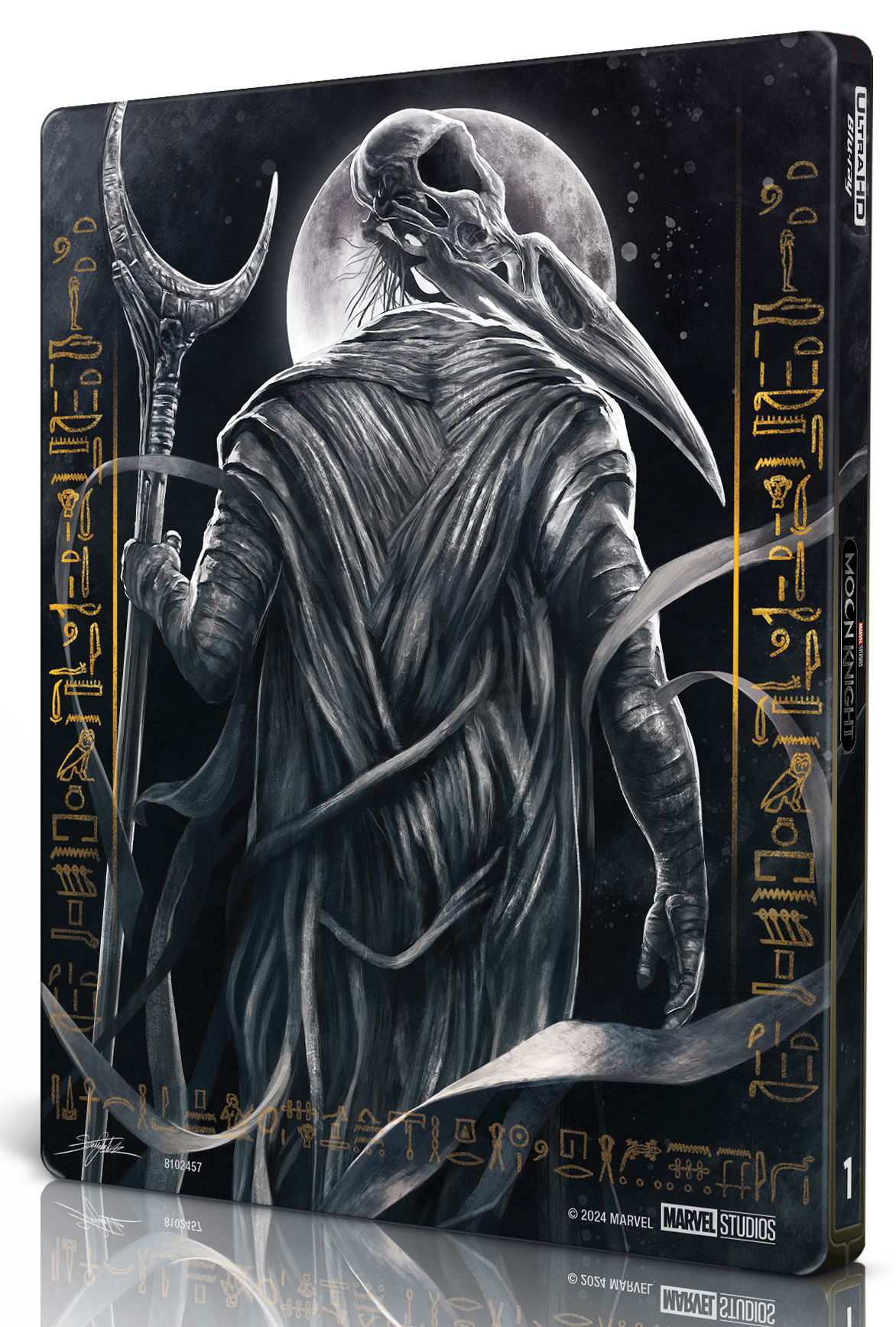 Artwork by Moon Knight Season One Steelbook