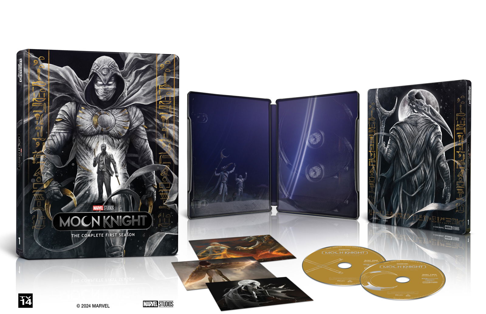 Artwork by Moon Knight Season One Steelbook