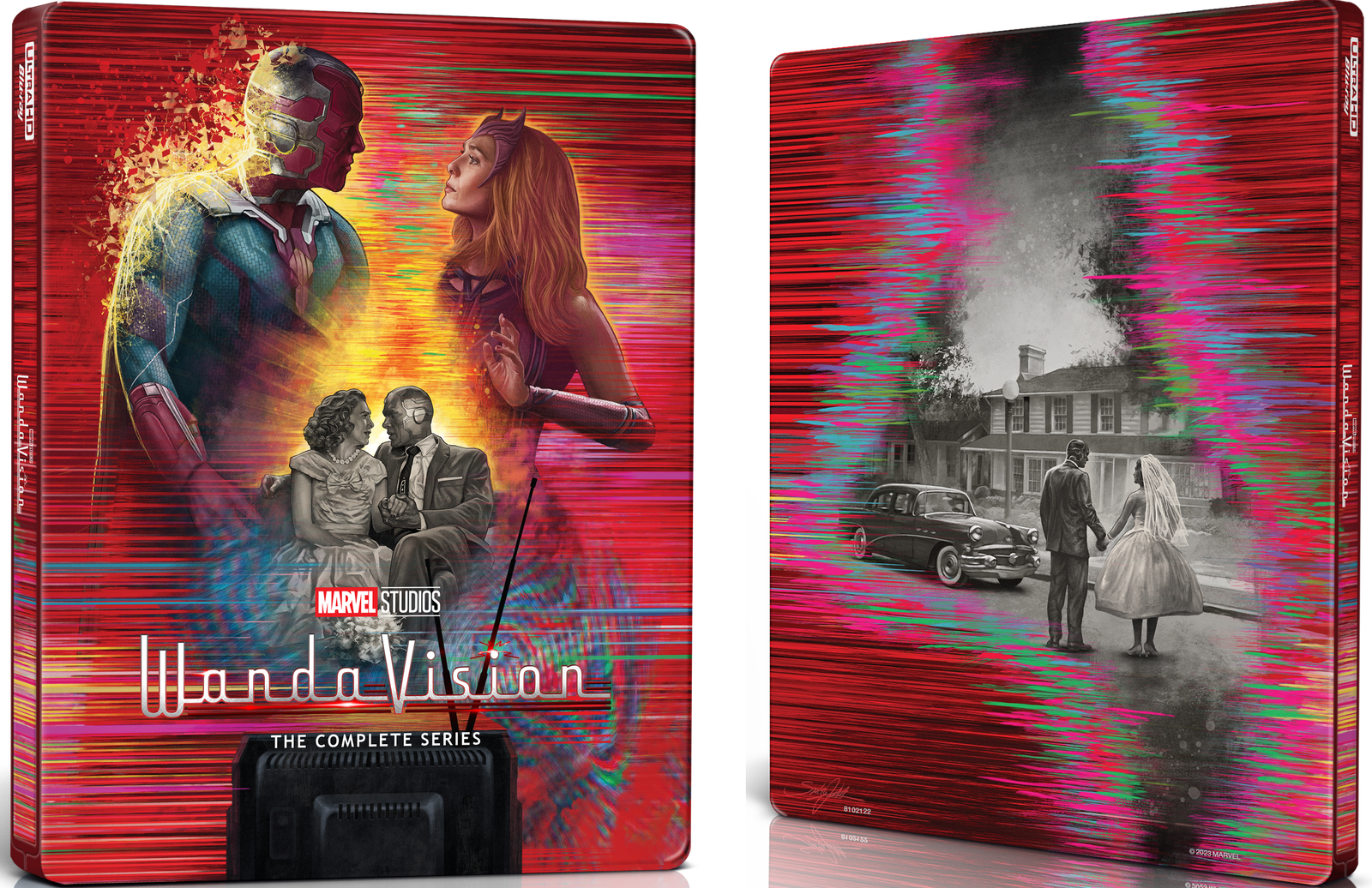 Artwork by Wanda Vision Steelbook