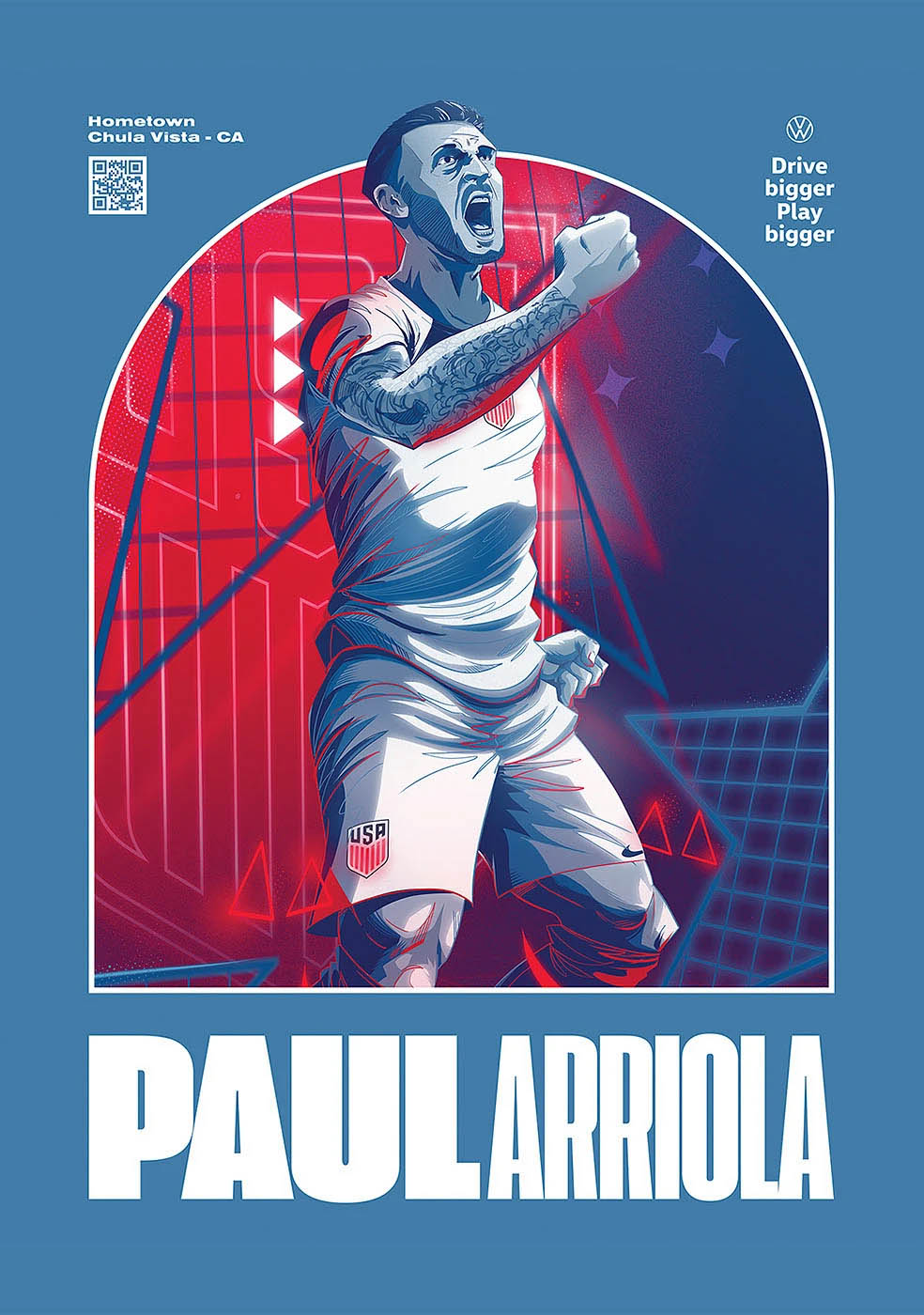 Artist's Client-Volkswagen + USA Team