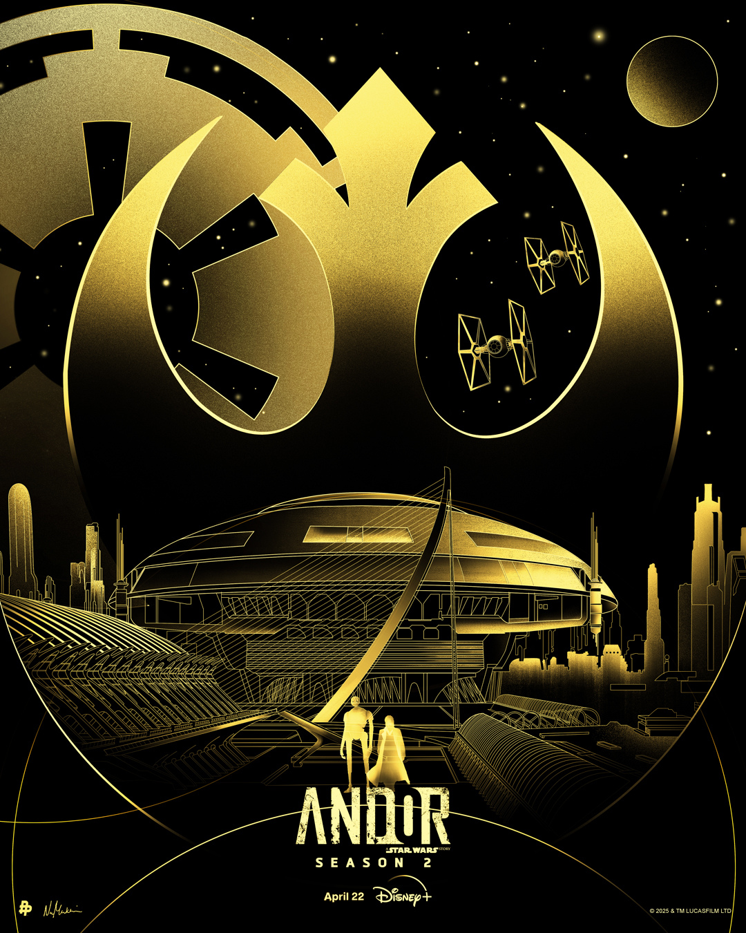 Artwork by Andor Season 2: Lucasfilm/ Disney Plus