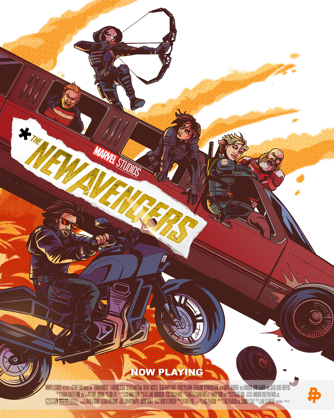 Artwork by Thunderbolts: Marvel Studios