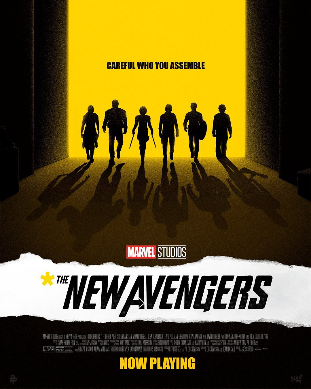 Artwork by Thunderbolts: Marvel Studios
