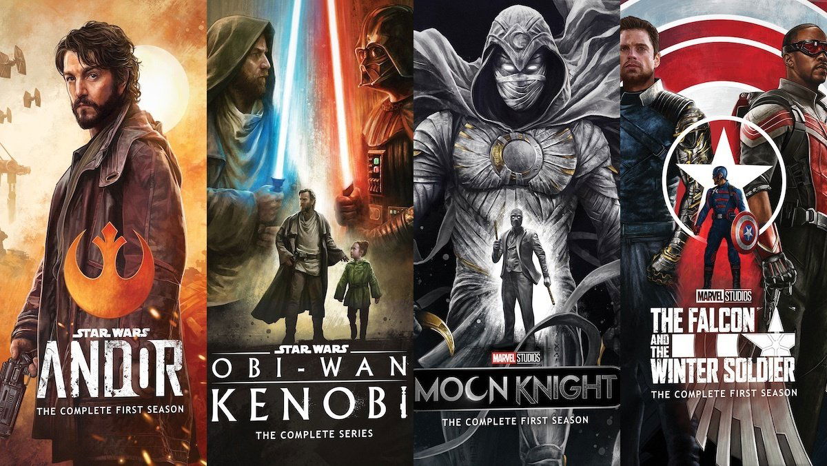 Featured image for ANDOR, OBI-WAN KENOBI, MOON KNIGHT, THE FALCON AND THE WINTER SOLDIER Getting Steelbook Home Releases