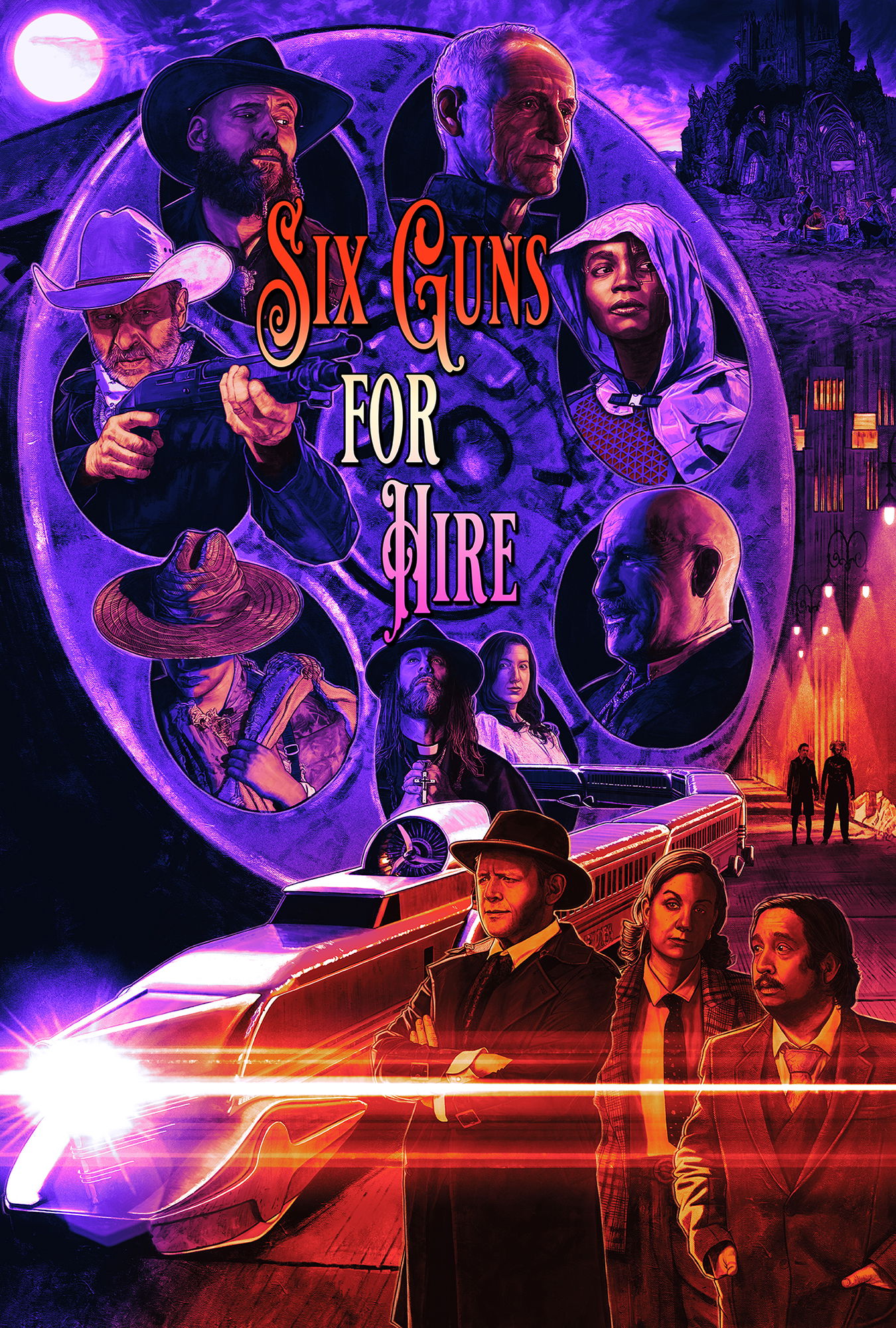 Portfolio of SIX GUNS FOR HIRE – MATTHEW CAMPAGNA