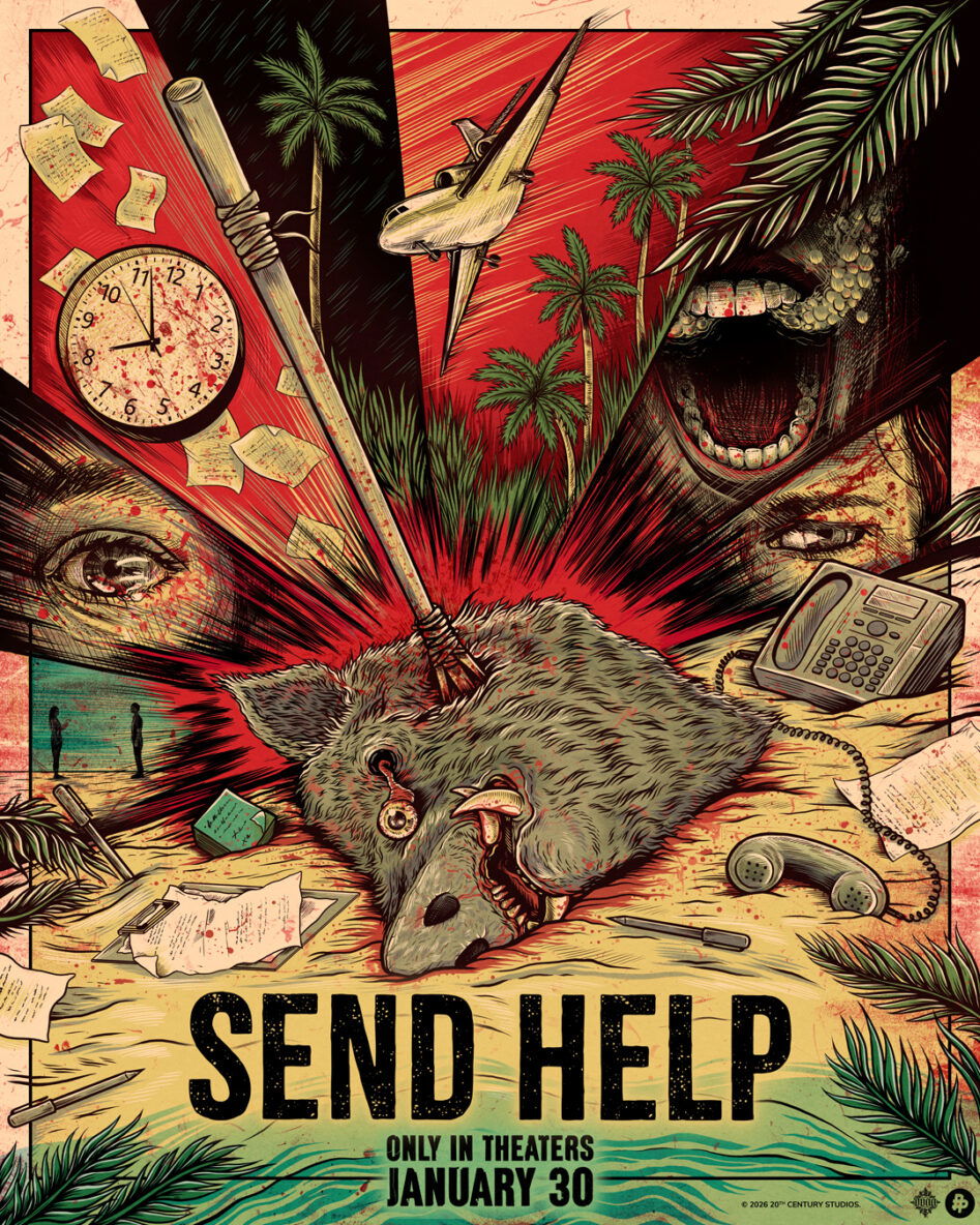 Official Send Help! Campaign Art - 20th Century Studios