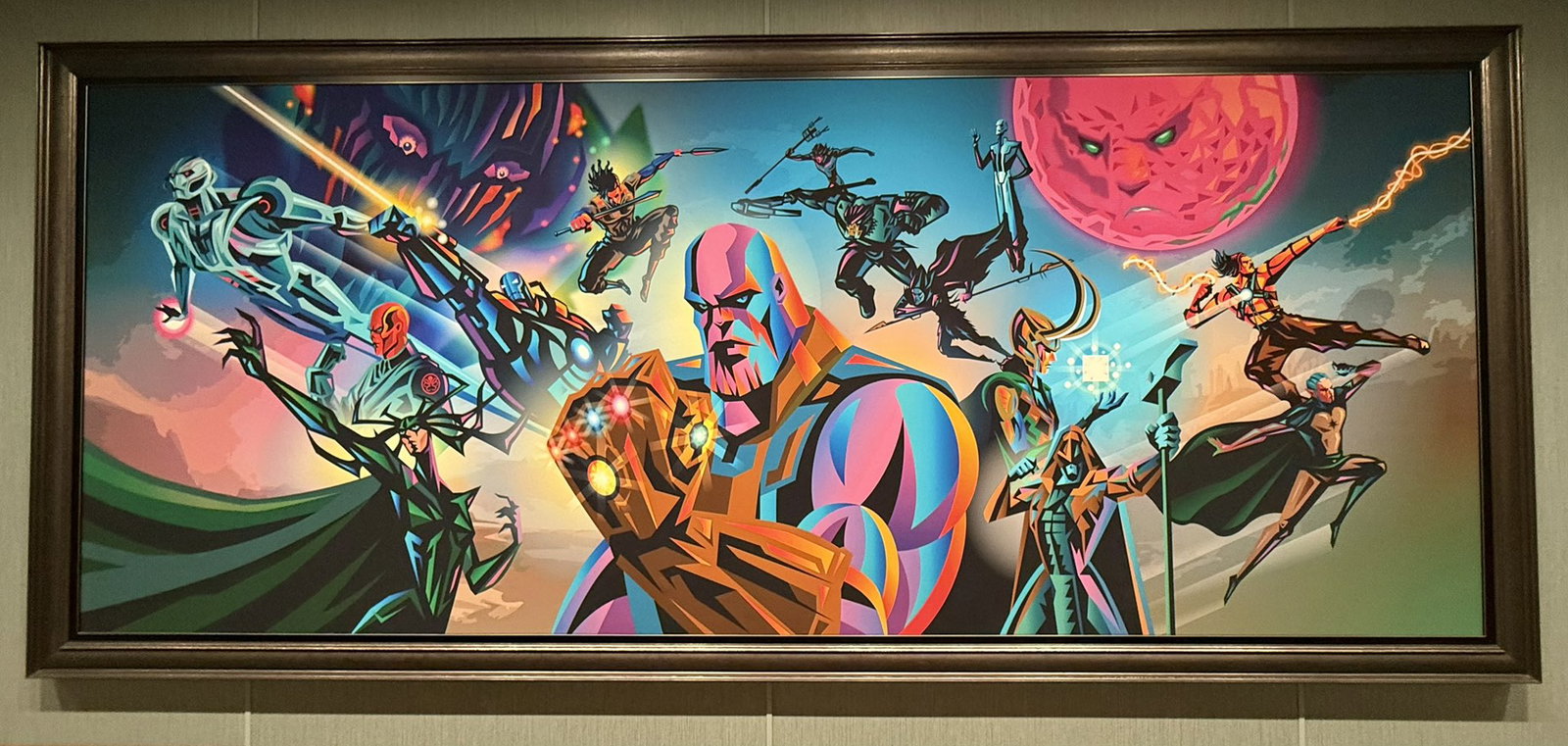 Portfolio of Marvel Villains – Disney Cruiseship Destiny