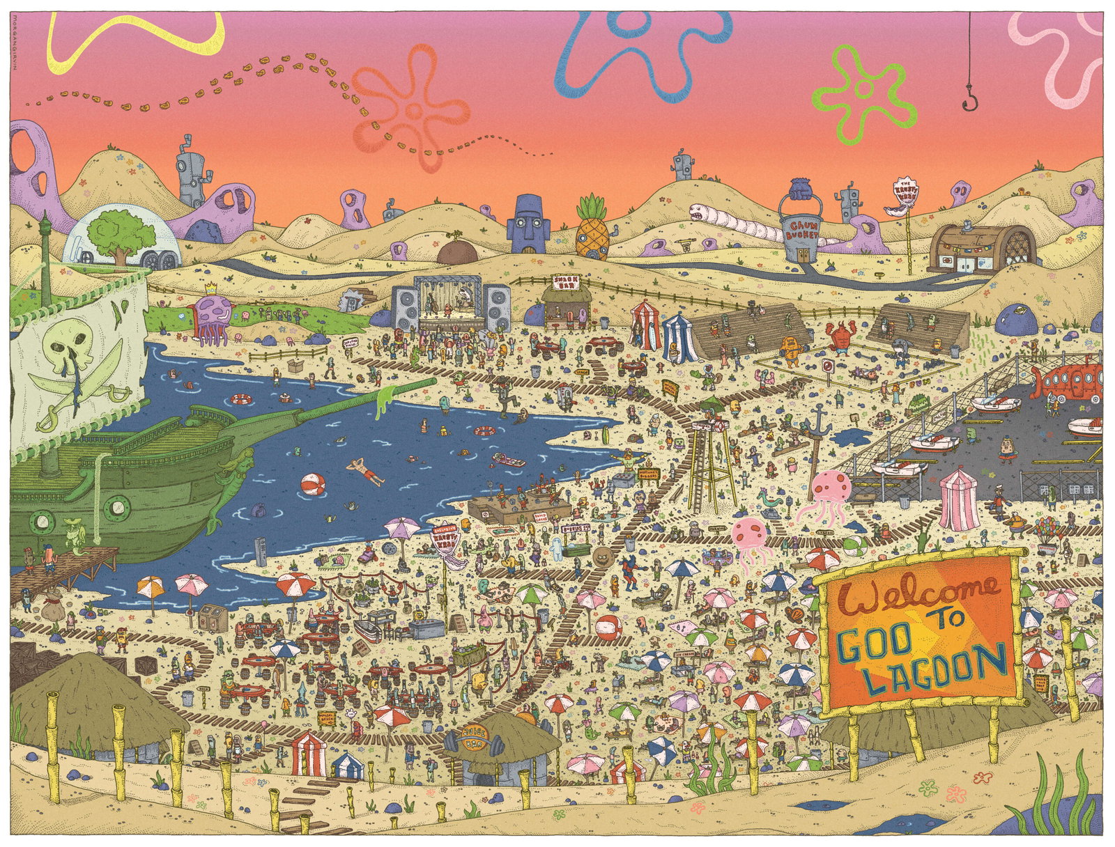 Licensed Print - Bottleneck Gallery