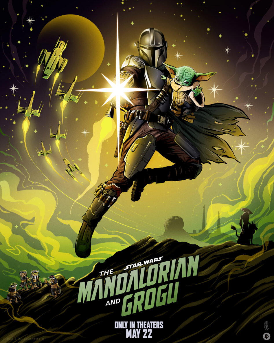 Official Mandalorian & Grogu - Disney/Lucas