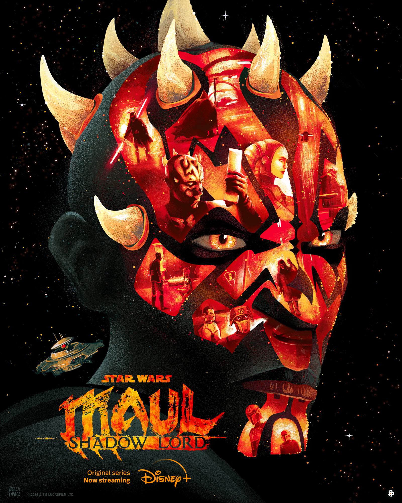 Portfolio of STAR WARS: MAUL-SHADOW LORD – DISNEY+/LUCAS